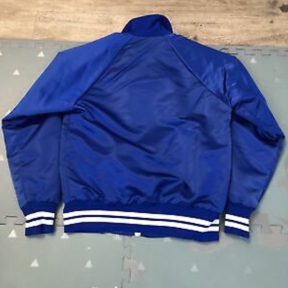 Vintage 80s Los Angeles Dodgers Satin Jacket by Starter Size S Small Rare - Picture 4 of 11